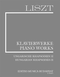 EMB (Editio Musica Budapest) LISZT FRANZ - RHAPSODIES HONGROISES VOL.2 N°10-19 - PIANO Partition classique Piano - instrument a clavier Piano