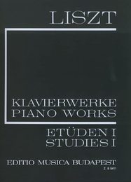 EMB (Editio Musica Budapest) LISZT FRANZ - STUDIES VOL.1 - PIANO Methode et pedagogie Piano et instrument a clavier Piano