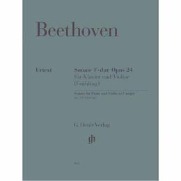 Sonate fuer Klavier und Violine F-dur Opus 24 [Fruehling]