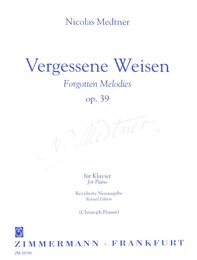 Vergessene Weisen: Forgotten Melodies op.39 fuer Klavier