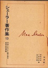 シェーラー著作集〈13〉宇宙における人間の地位.哲学的世界観 (1977年)