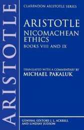 Nicomachean Ethics: Books VIII and IX (Clarendon Aristotle Series)