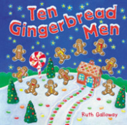 Ten Gingerbread Men (Moulded Counting Books)