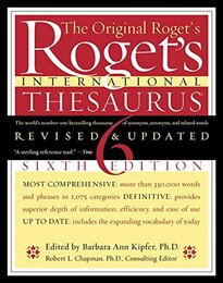 Roget's International Thesaurus 6th Edition