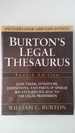 Burton's Legal Thesaurus