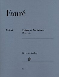 フォーレ: 主題と変奏 Op.73/ヘンレ社/原典版