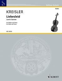 Kreisler: Alt-Wiener Tanzweisen 2 Liebesleid (Love's Sorrow)