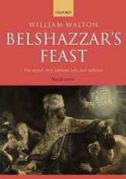 Belshazzar's Feast: Vocal Score