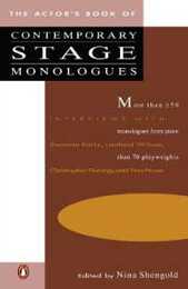 The Actor's Book of Contemporary Stage Monologues: More Than 150 Monologues from More Than 70 Playwrights