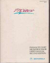 MC68030 Enhanced Thirty-Two Bit Microprocessor User's Manual