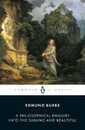 A Philosophical Enquiry into the Sublime and Beautiful: And Other Pre-Revolutionary Writings (Penguin Classics)