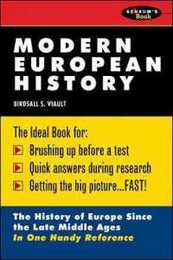 Modern European History (Schaum's Outlines)