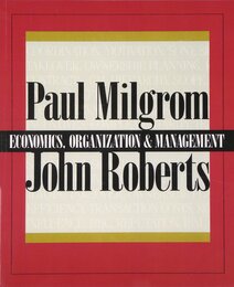 Economics Organization and Management