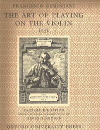 The Art of Playing on the Violin 1751