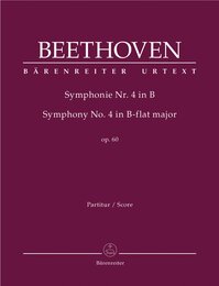 Ludwig Van Beethoven: Symphony No.4 In B Flat Op.60 (Full Score). For オーケストラ