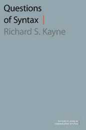 Questions of Syntax (Oxford Studies in Comparative Syntax)