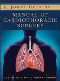 The John Hopkins Manual of Cardiothoracic Surgery