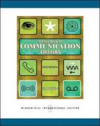 A First Look at Communication Theory