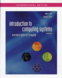 Introduction to Computing Systems: From bits & gates to C & beyond