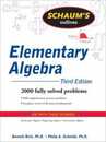 Schaum's Outline of Elementary Algebra 3ed: Third Edition