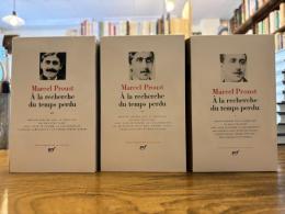 Proust, A la recherche du temps perdu. 1-3 (Bibliotheque de la Pleiade)