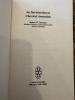 An introduction to classical Armenian