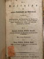 Die Religion Im Inneren Verhaltnisse Zur Wissenschaft. with Autograph by Hegel.