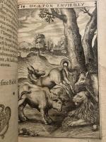 Les Fables d'Esope, Phrygien. Traduction Nouuelle. Illustree de Discours Moraux, Philosophiques & Politiques, par I. Bavdoin. Avec les figures en traille douce.