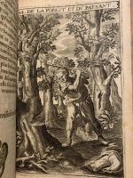 Les Fables d'Esope, Phrygien. Traduction Nouuelle. Illustree de Discours Moraux, Philosophiques & Politiques, par I. Bavdoin. Avec les figures en traille douce.