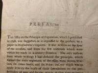 An Essay on the Principle of Population; or, a View of its Past and Present Effects on Human Happiness; With an Inquiry into Our Prospects Respecting the Future Removal or Mitigation of the Evils which it Occasions. マルサス 『人口論』 第2版