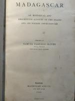 Madagascar: an Historical and Descriptive Account of the Island and Its Former Dependencies.