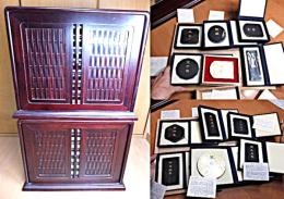 百選墨　全102個揃　記念墨2点含む　　未使用品　専用ケース付属