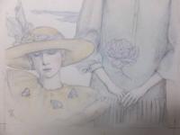 三島由紀夫　豊穣の海装幀家　村上芳正直筆原画　署名　サイン有