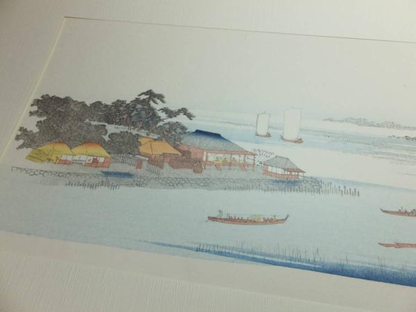 安藤広重稀覯傑作集 江戸近郊名所繪 東都八景 木版画全20枚揃い(安藤