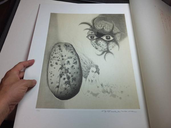 深沢幸雄銅版画集「ボードレール悪の華」銅版画6枚揃 限定50部