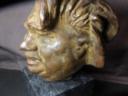 オーギュスト・ロダン サイン有「文豪バルザック銅像」ブロンズ像 彫刻家 Auguste Rodin 