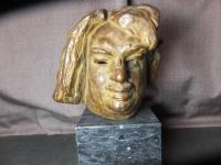 オーギュスト・ロダン サイン有「文豪バルザック銅像」ブロンズ像 彫刻家 Auguste Rodin 