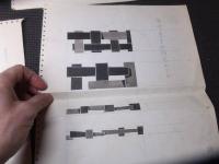 鈴木悦郎　挿絵原画　　4枚　河出書房印有