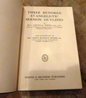 300 Three Hundred Evangelistic Sermon Outlines