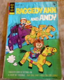 アメリカコミック　RAGGDY ANN AND ANDY  1973 June No.5 /Rugedy Ann is Sitting on A Heap of Trouble 