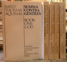Summa Contra Gentiles　1975年版　5冊揃い　1.2.3-1.3-2.4　ペーパーバック　英語