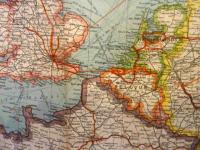 Bartholomew's Political Map of Europe and The Mediterranean 1957/Cloth7/6Net /1:5,000,000 　バーソロミューヨーロッパ地図