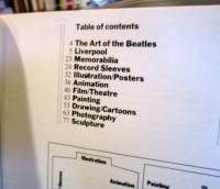 The Art of the Beatles Exhibition Catalogue　
1984