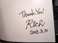 Story...”　by　RICH　　（100冊限定）　サイン入り