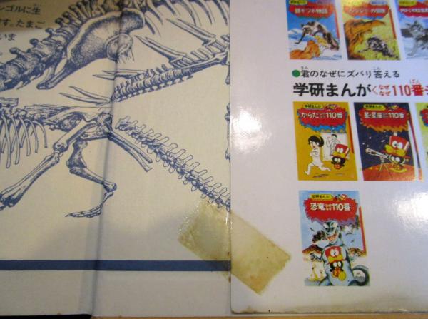 恐竜なぜなぜ110番(石森章太郎 原作 ; 中島昌利 漫画) / 古本、中古本