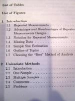 Statistical methods for the analysis of repeated measurements