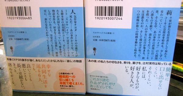 スロウハイツの神様 上下巻セット(辻村深月 著) / 古本、中古本、古