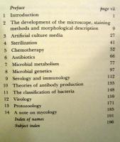 The development of microbiology