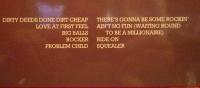 AC/DC:　Dirty Deeds Done Dirt Cheap　GUITAR TABLATURE EDITION