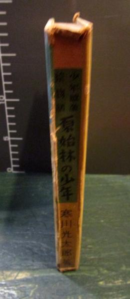 原始林の少年 少年感激絵物語 昭和25年 寒川光太郎 - 読み物一般